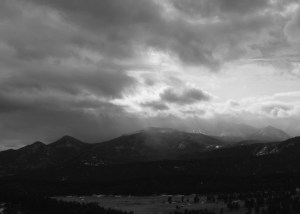 light through the clouds