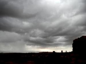 storm sky in arches